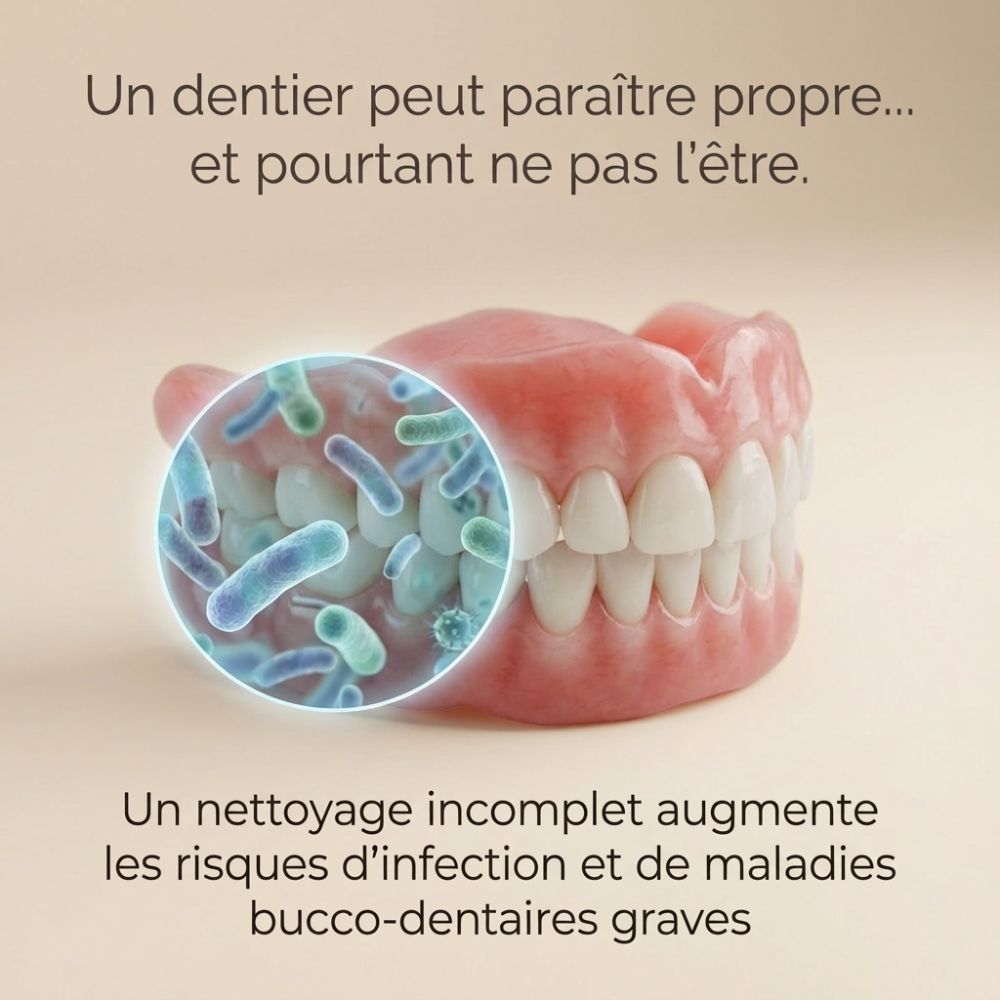 Purident® – Nettoyeur Ultrasons & Stérilisateur UV