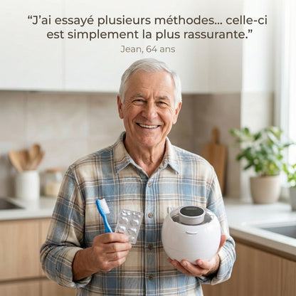 Purident® – Nettoyeur Ultrasons & Stérilisateur UV