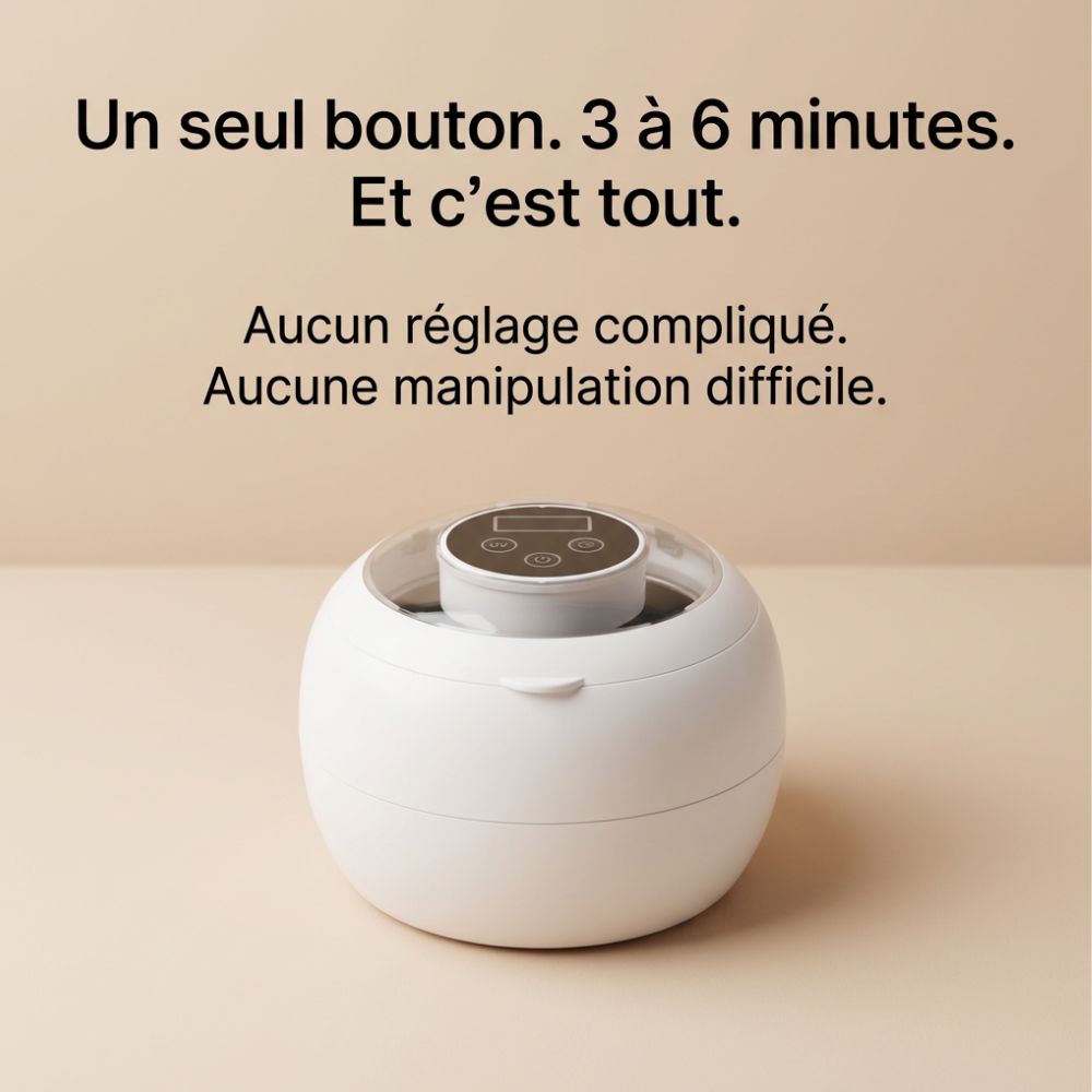 Purident® – Nettoyeur Ultrasons & Stérilisateur UV