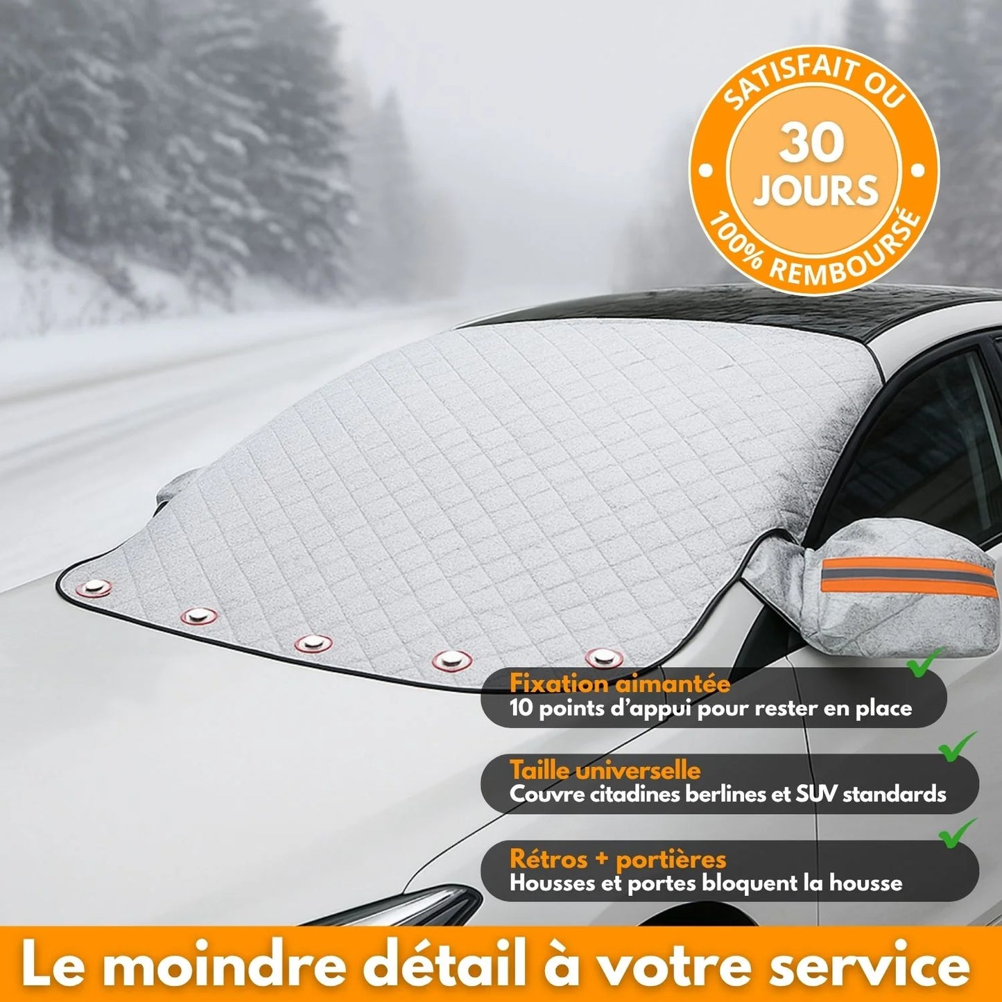 GivreBloc® - Bouclier Certifié  Universel Anti-gel