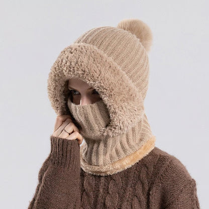 ChaudPlus® - Bonnet d'Hiver 3-en-1 en pelouche