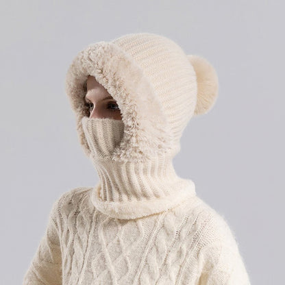ChaudPlus® - Bonnet d'Hiver 3-en-1 en pelouche