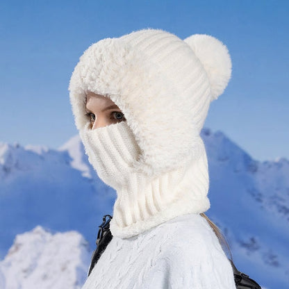 ChaudPlus® - Bonnet d'Hiver 3-en-1 en pelouche